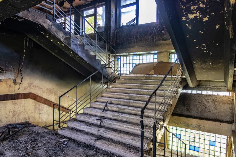 Apartment Staircase Repair detail