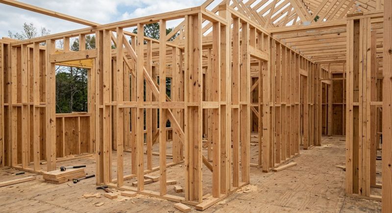 House Framing in Wilmington, NC