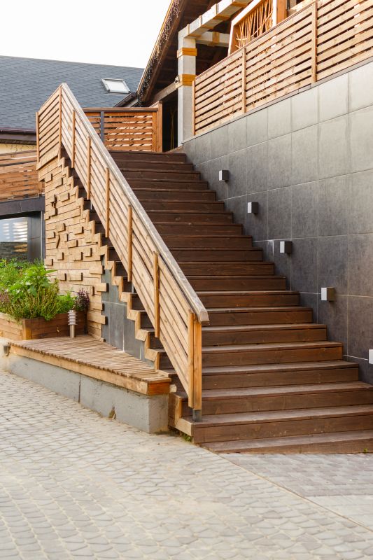 Wooden Steps Installation in Conroe, TX